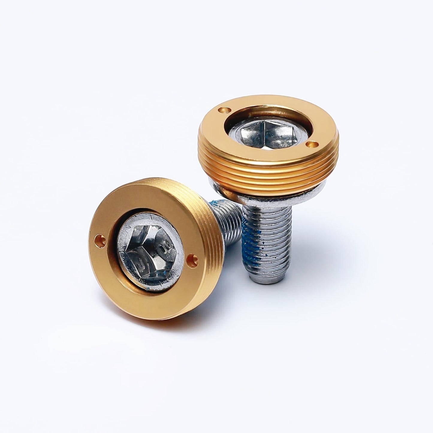 Crank bolts and self extractor caps