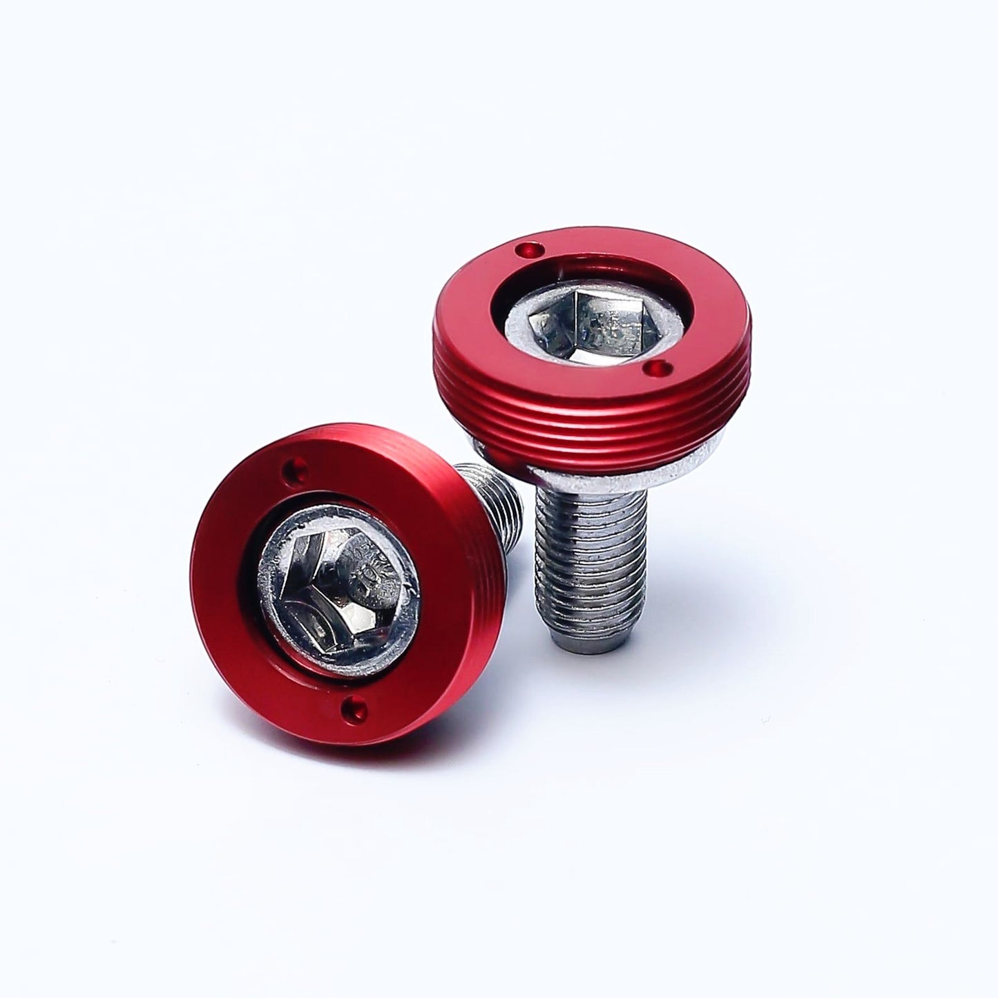 Crank bolts and self extractor caps